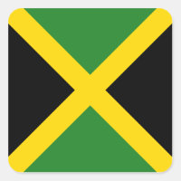 Jamaica Flag Sticker