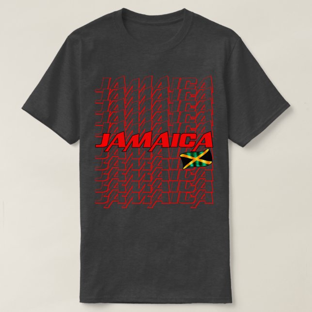 Jamaica Flag T-Shirt (Design Front)