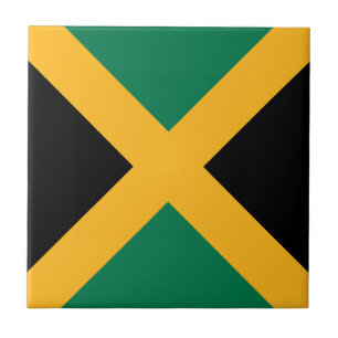 Jamaica Flag Tile