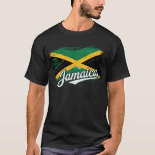 Jamaica Flag Vacation Vibes Rasta Rastafari T-Shirt