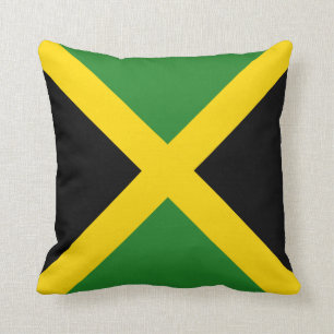 Jamaica Flag x Flag Pillow