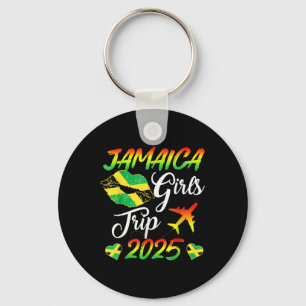 Jamaica Girls Trip 2025 Jamaica Summer Vacation Tr Keychain