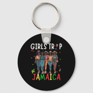 Jamaica Girls Trip Holiday Party Funny Jamaica Keychain