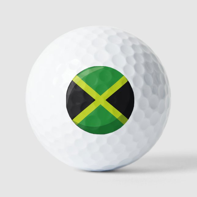 Jamaica  golf balls (Front)