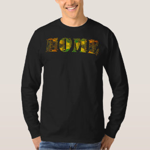 Jamaica Home Rastafarian Reggae Vintage Jamaican F T-Shirt
