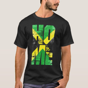Jamaica Home Rastafarian Reggae Vintage Jamaican F T-Shirt