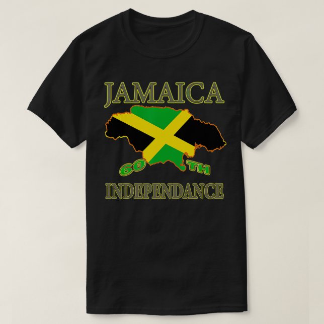 Jamaica        Independence Day         Jamaican M T-Shirt (Design Front)