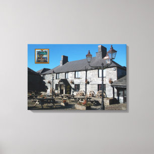 Jamaica Inn Bodmin Moor Cornwall England Canvas Print