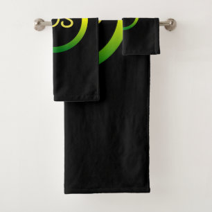 Jamaica Inspired Gradient Circle Bath Towel Set