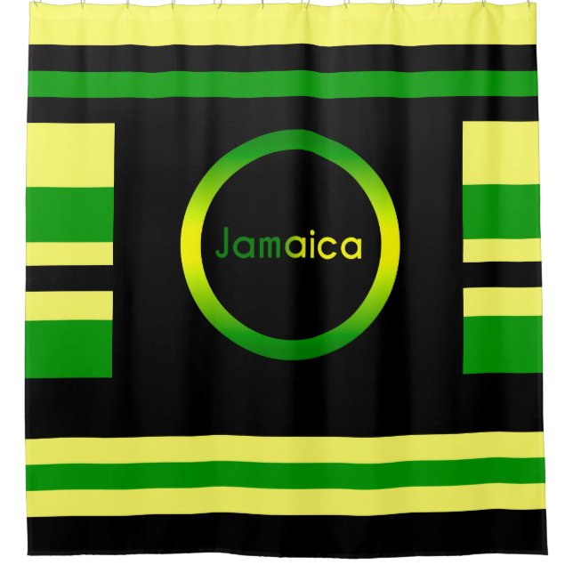 Jamaica Inspired Stripes (Front)