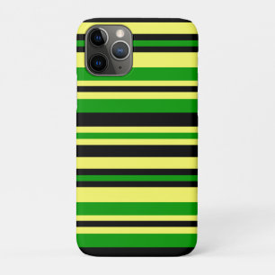 Jamaica Inspired Stripes iPhone 11 Pro Case