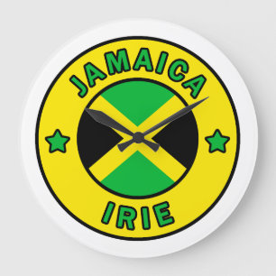 Jamaica Irie Large Clock