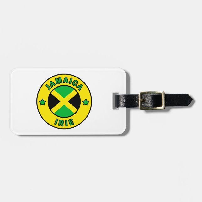 Jamaica Irie Luggage Tag (Front Horizontal)