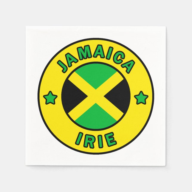 Jamaica Irie Napkin (Front)