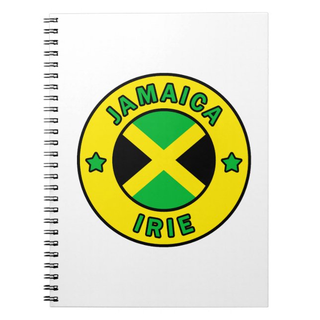 Jamaica Irie Notebook (Front)