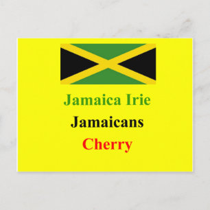 Jamaica irie postcard