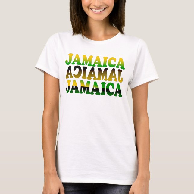 Jamaica Jamaica Jamaica T-Shirt (Front)