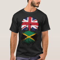 Jamaica Jamaican British UK Tree Roots Flag