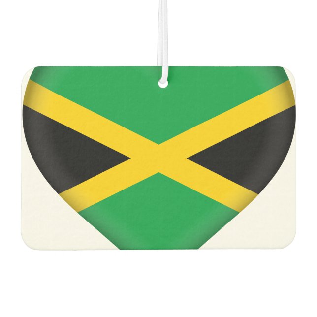 Jamaica (Jamaican) Flag Air Freshener (Front)