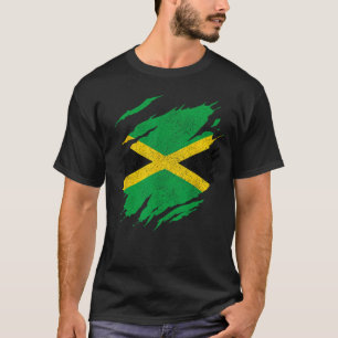 Jamaica Jamaican Flag Reggae Music Vintage funny b T-Shirt