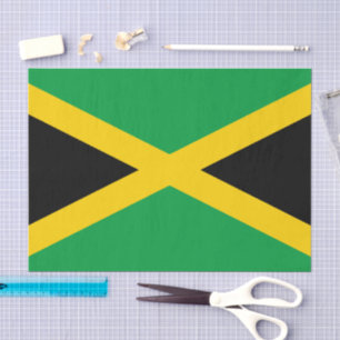 Jamaica, Jamaican Flag tissue paper /fashion decor
