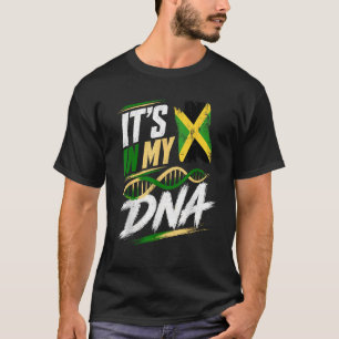 Jamaica Jamaican Men Kids Women It's My DNA T-Shirt