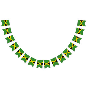 Jamaica Jamrock Rasta Reggae Jamaica Vibes Roots Bunting Flags