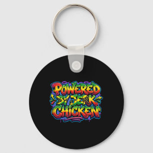 Jamaica Jerk Chicken Jamaican Food Souven Funny Keychain