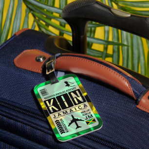 Jamaica KIN Airport Luggage Tag