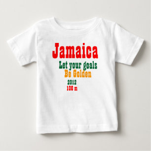 Jamaica let your goals be golden t-shirts