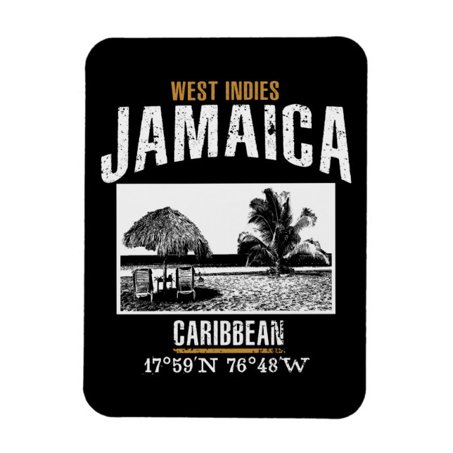 Jamaica Magnet (Vertical)