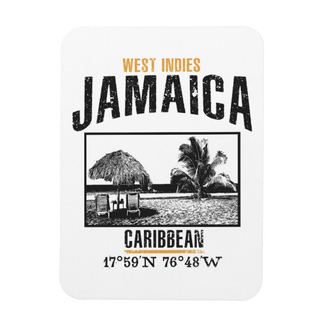 Jamaica Magnet (Vertical)