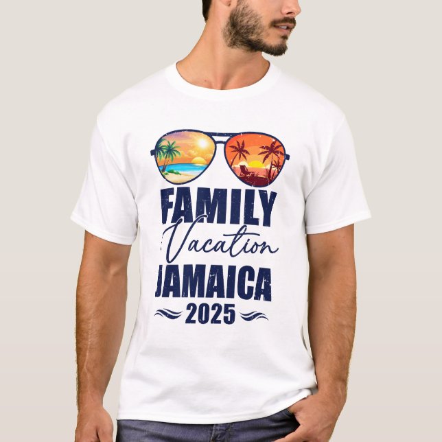 Jamaica Matching Family Vacation 2025 Making Memor T-Shirt (Front)