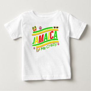 Jamaica Me Crazy Cruise Vacation Group Matching  Baby T-Shirt