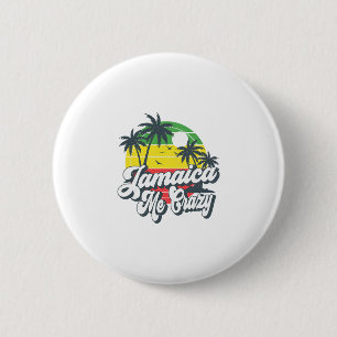 Jamaica Me Crazy Jamaican Cruise Travel Group Matc 2 Inch Round Button