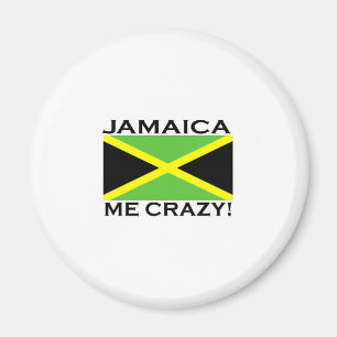 Jamaica Me Crazy Magnet