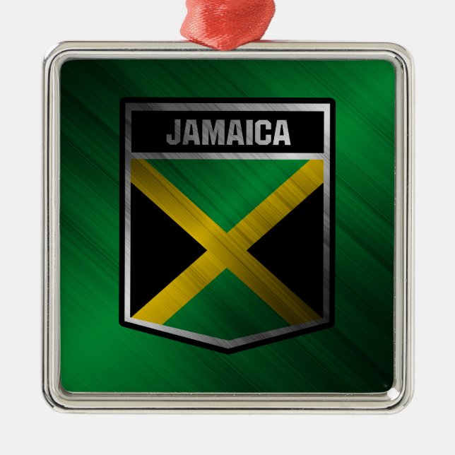 Jamaica Metal Ornament (Front)