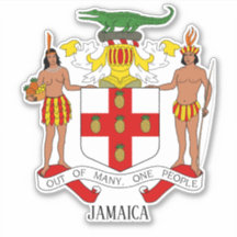 Jamaica National Coat Of Arms Patriotic