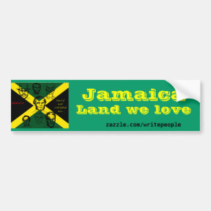 jamaica national hero bumper sticker