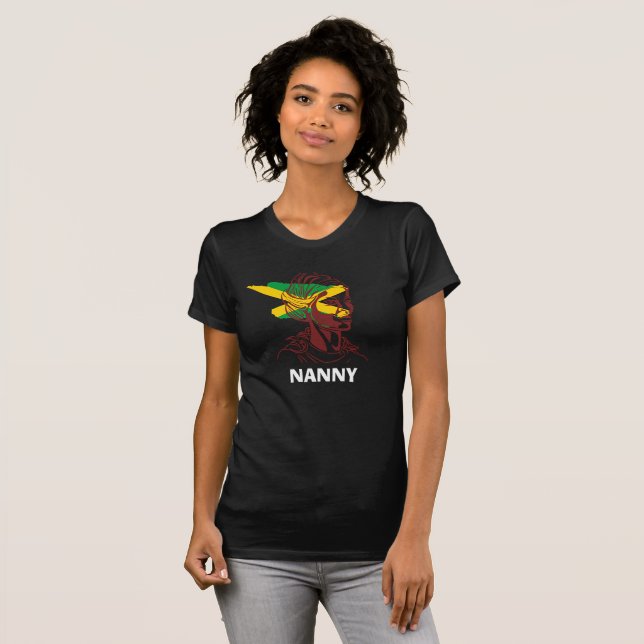 Jamaica national heroine ,nanny ,Jamaican culture T-Shirt (Front Full)