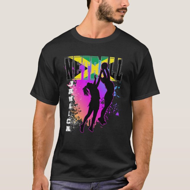 Jamaica  Netball T-Shirt (Front)