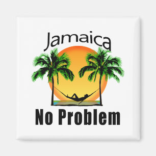 Jamaica No Problem Magnet