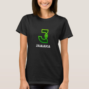 Jamaica Old Tree Jamaican Roots Heritage Flag Root T-Shirt