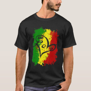 Jamaica One Love  Rasta Reggae Music Caribbean Pri T-Shirt