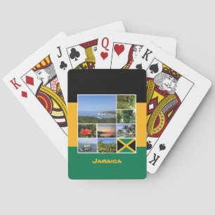 Jamaica Photo Collage Playing Cards