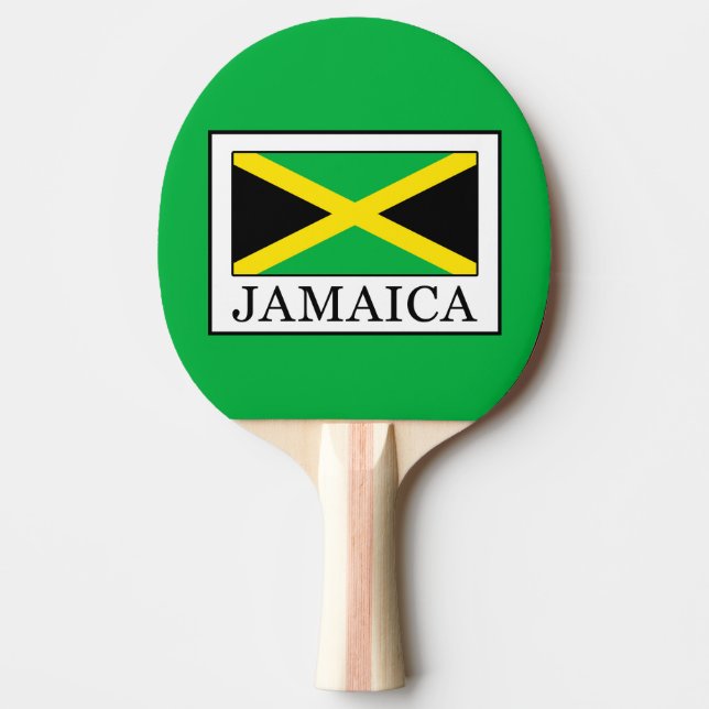 Jamaica Ping Pong Paddle (Front)