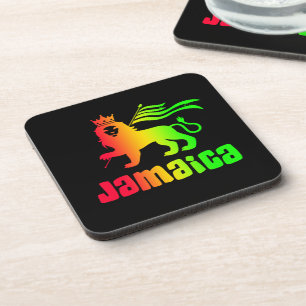 Jamaica Rasta Lion Coaster