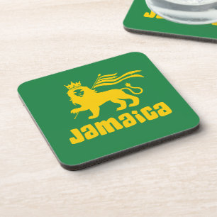 Jamaica Rasta Lion Coaster