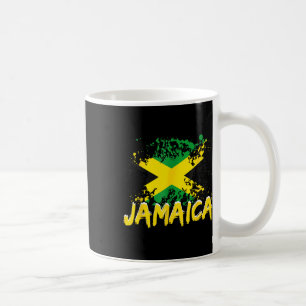 Jamaica Retro Vintage Watercolors Sport Jamaican F Coffee Mug