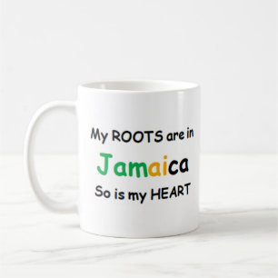 jamaica roots coffee mug